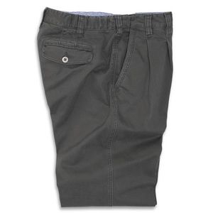 Pleat Front Chino - Charcoal